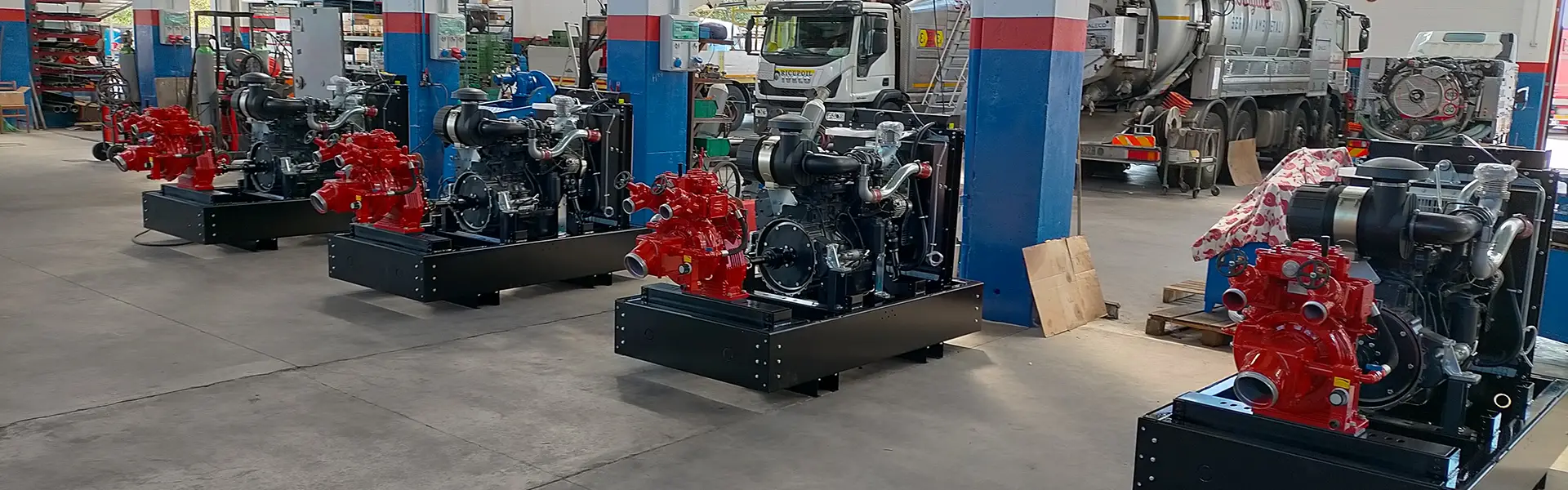 Motor Pumps on Skid - Ready-to-Use Firefighting Solutions by MALECO
