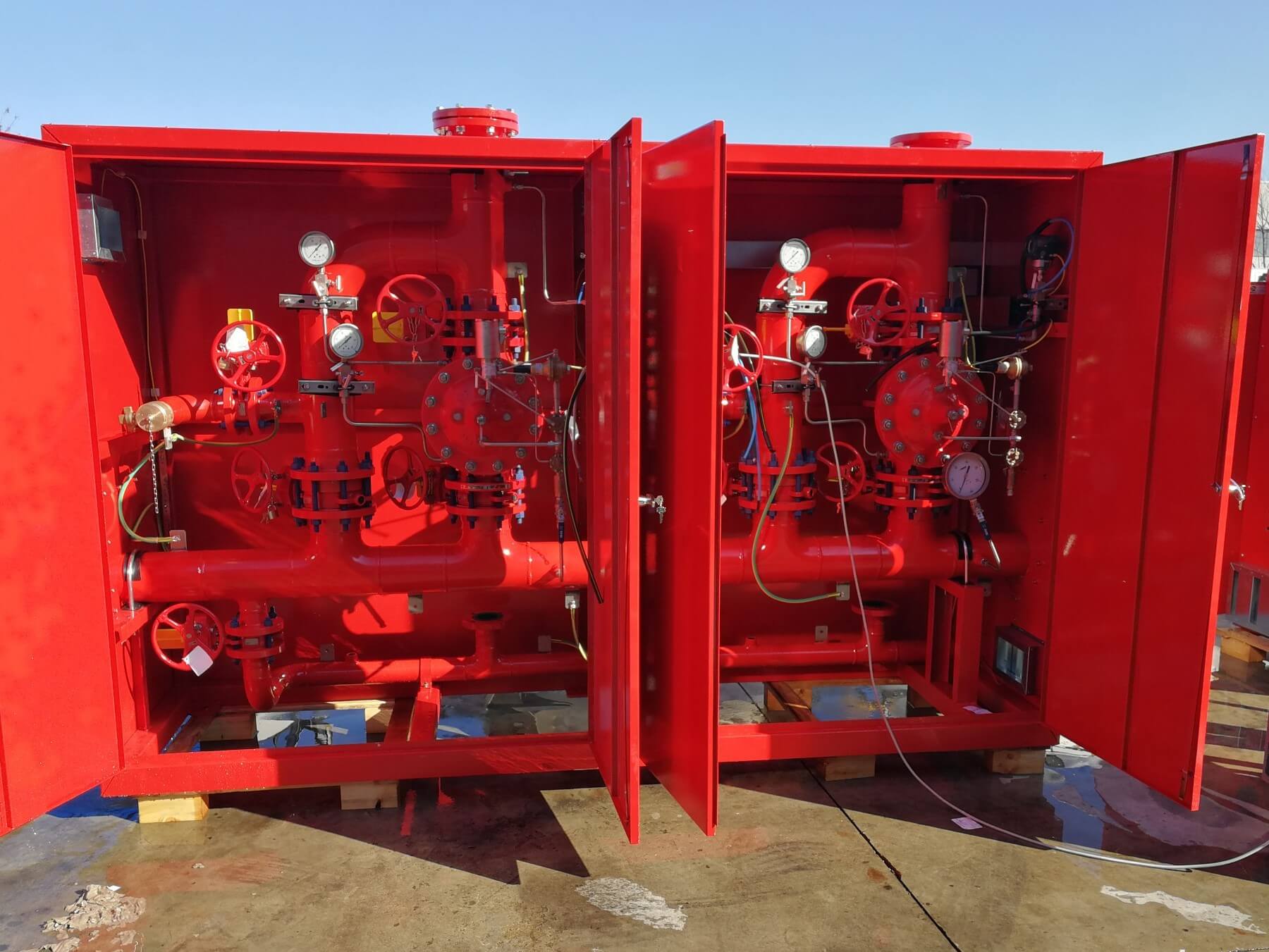 water_foam_skid_fire_protection_system