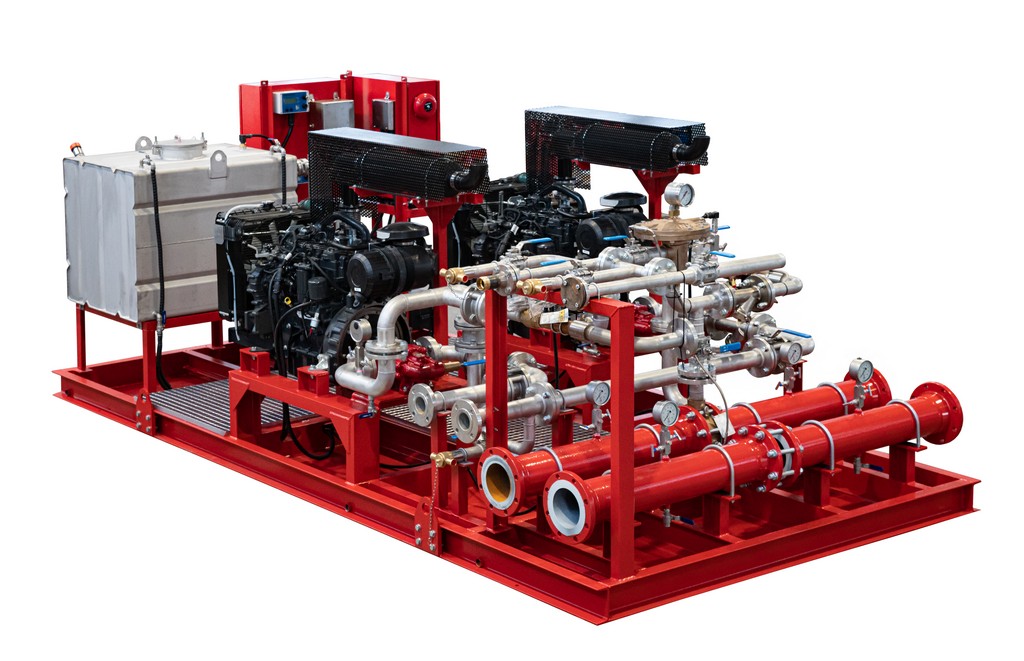 water_foam_skid_fire_protection_system
