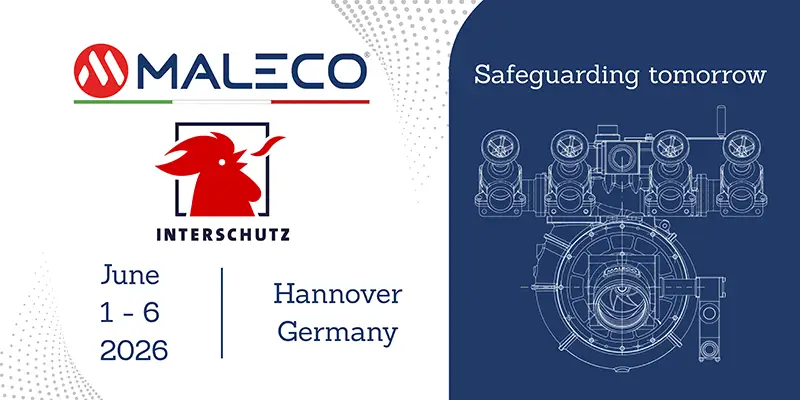 MALECO a INTERSCHUTZ 2026: Hannover, 1-6 Giugno | Hall 27, Stand B46